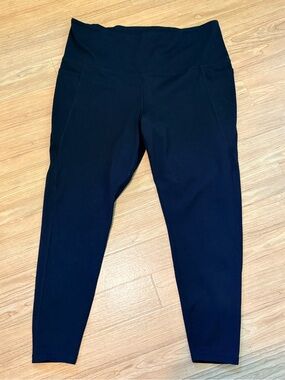 High-Waist Black Sculpting Leggings for Women
